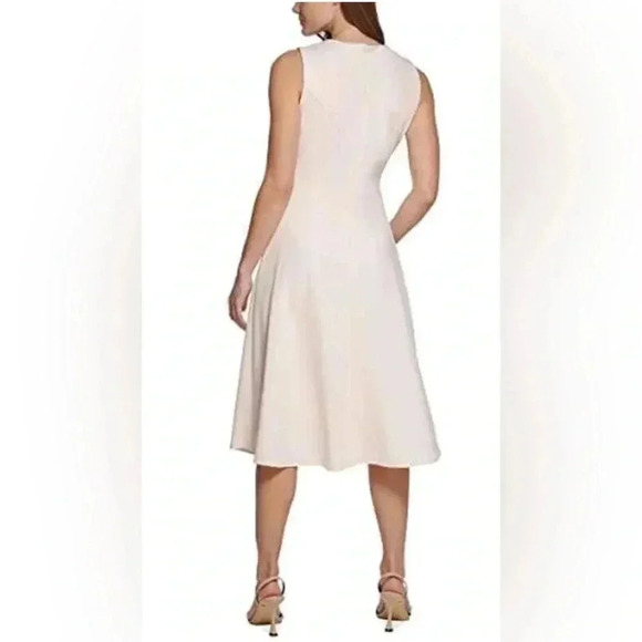 Calvin Klein Light Pink Blush Dress Size 8 - Picture 3 of 8
